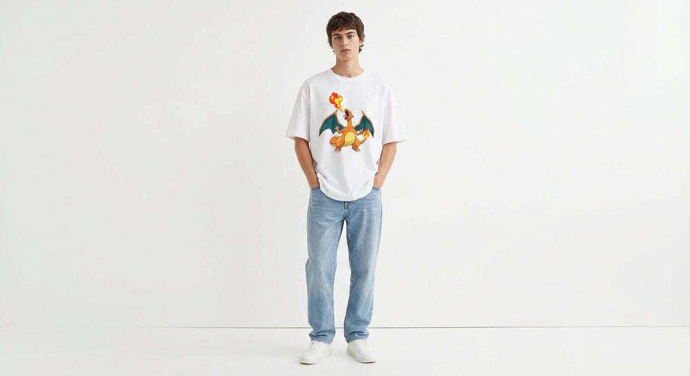 Charizard White Model Front