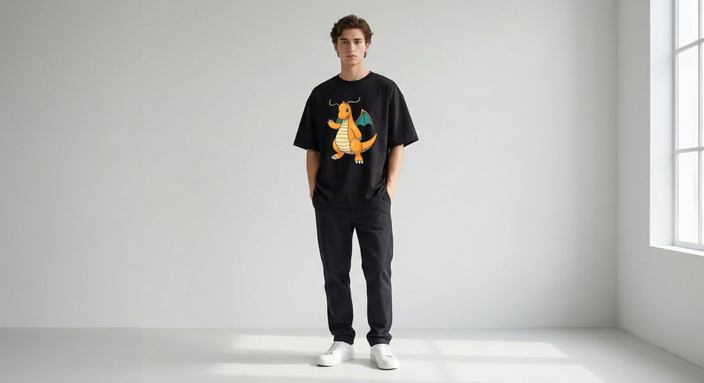 Dragonite Black Model Front