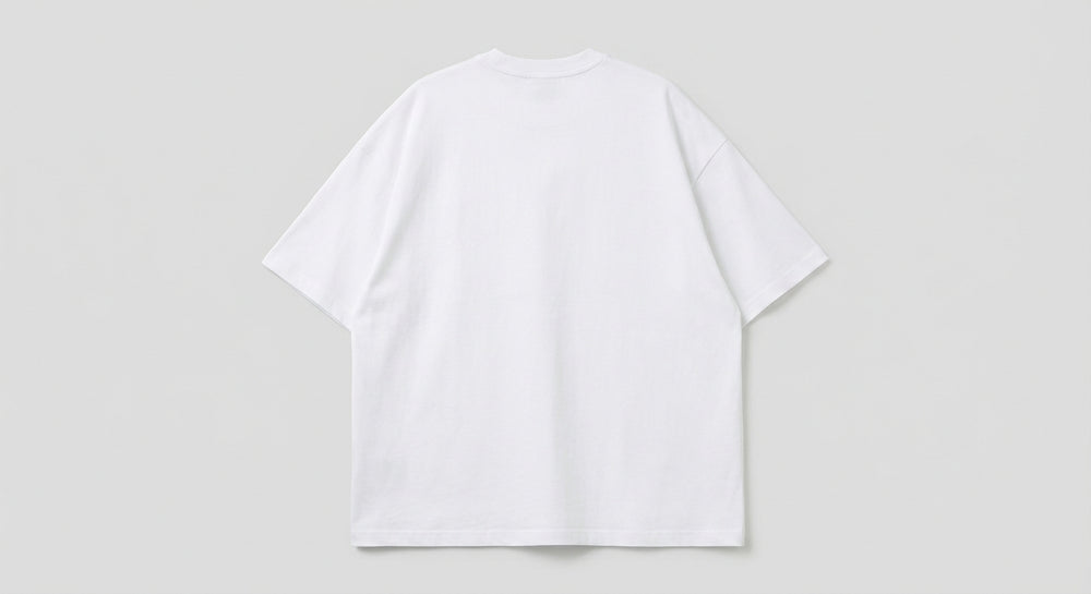 Dragonite White Flatlay Back