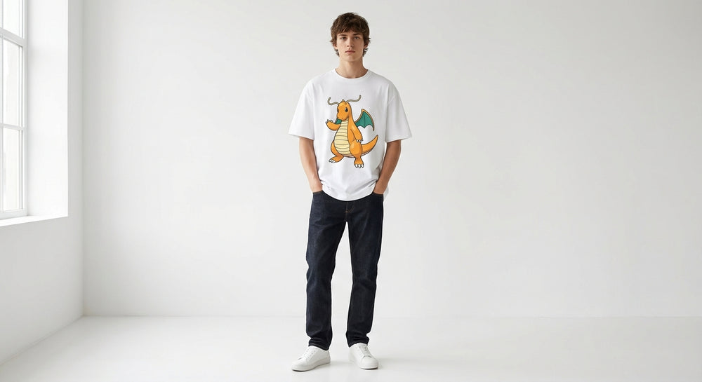 Dragonite White Model Front