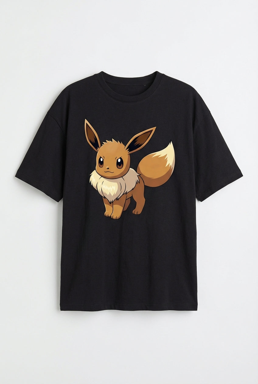 Eevee Black Flatlay Front