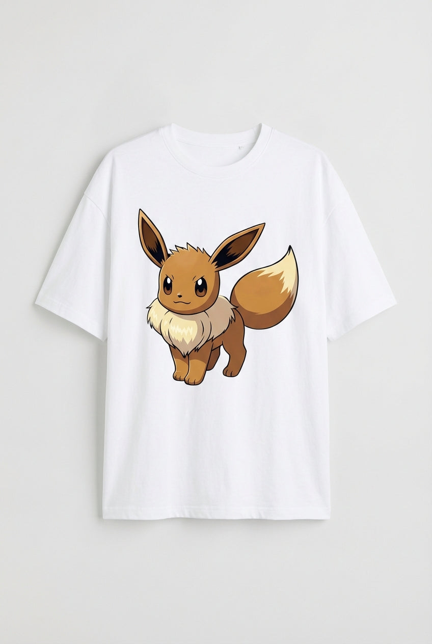 Eevee White Flatlay Front
