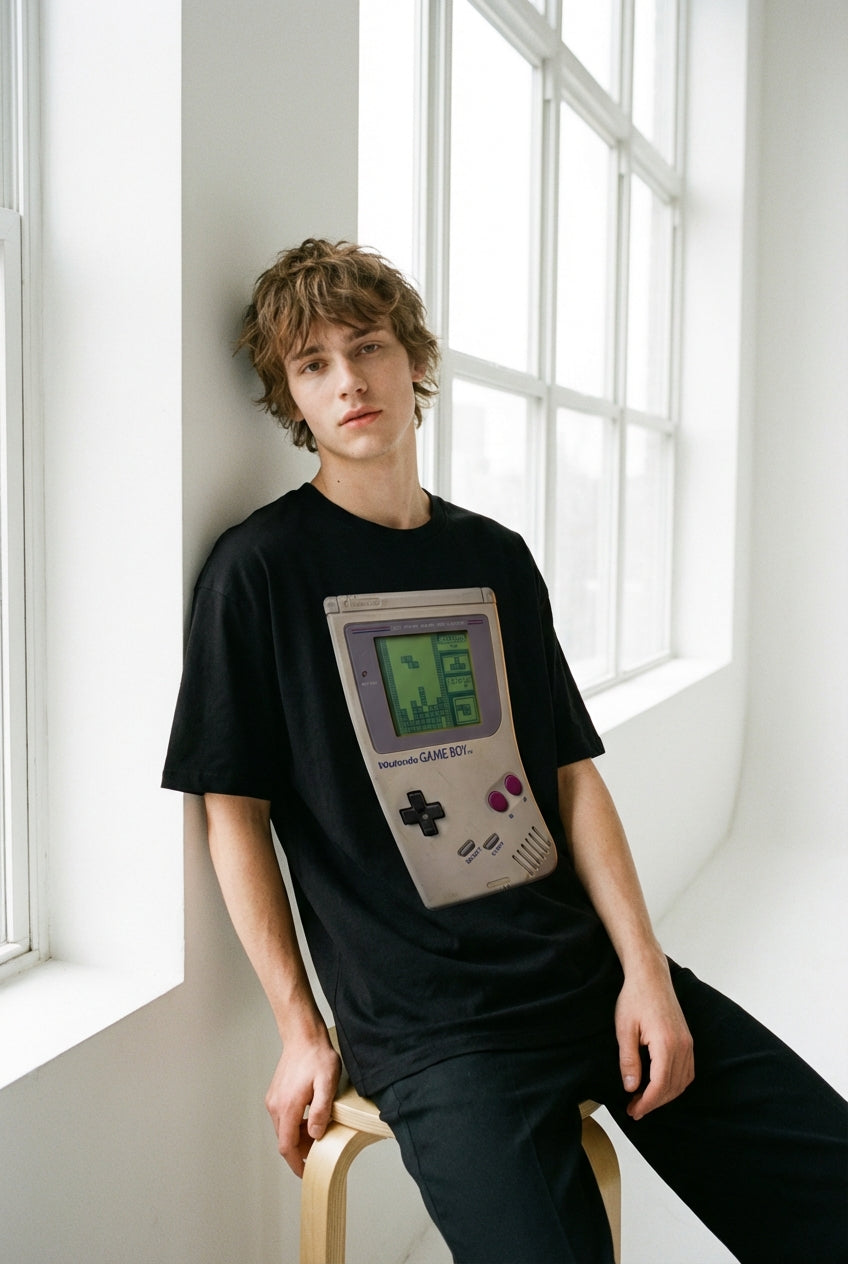 Gameboy Black Model Lifestyle