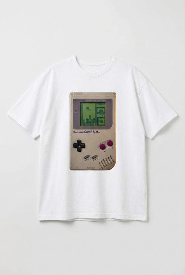 Gameboy White Flatlay Front