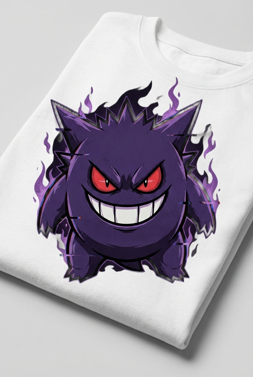 Gengar White Detail