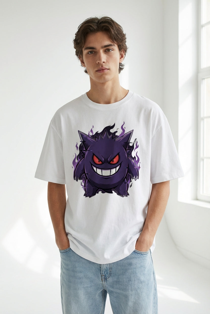 Gengar White Model Front