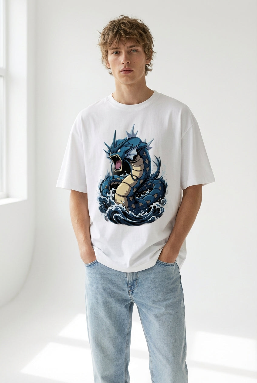 Gyarados White Model Front