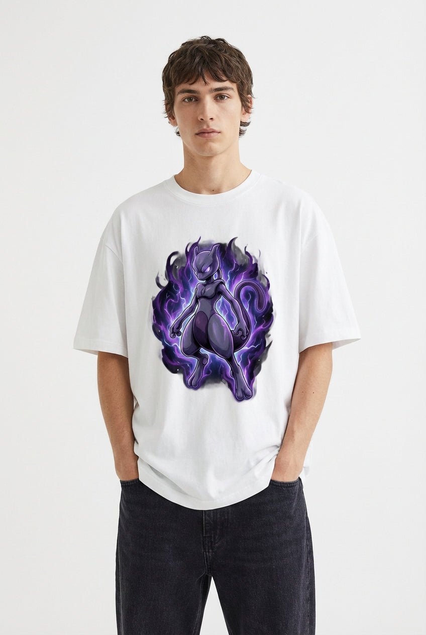 Mewtwo White Model Front