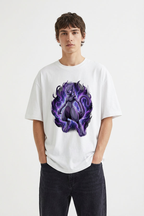 Mewtwo White Model Front