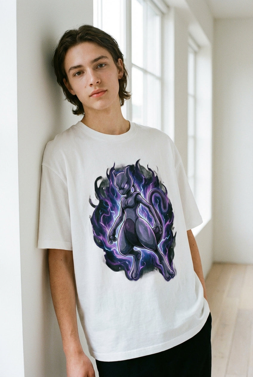 Mewtwo White Model Lifestyle