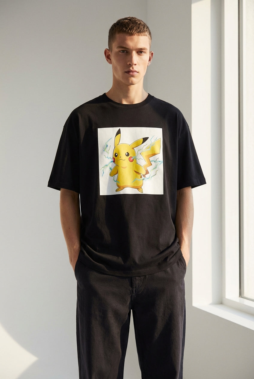 Pikachu Black Model Front