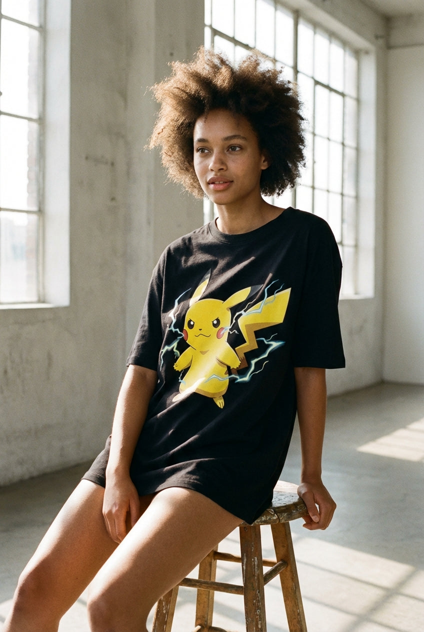 Pikachu Black Model Lifestyle