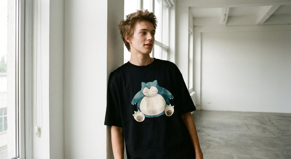 Snorlax Black Model Lifestyle