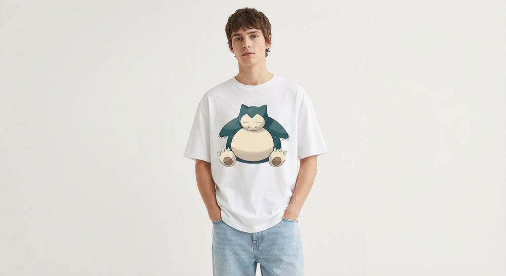 Snorlax White Model Front