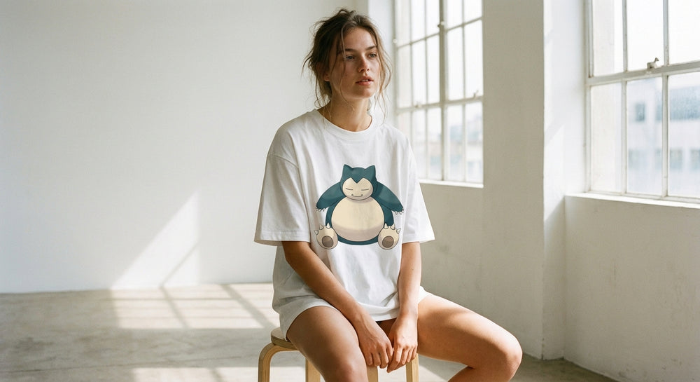Snorlax White Model Lifestyle
